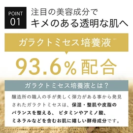 KisoCare Galactomyces Ferment Filtrate 93.6% Niacinamide 4% Glycylglycine Panthenol Beauty Serum Facial Treatment Serum GA 30ml Sensitive Skin Soothing Fermentation [No.054]