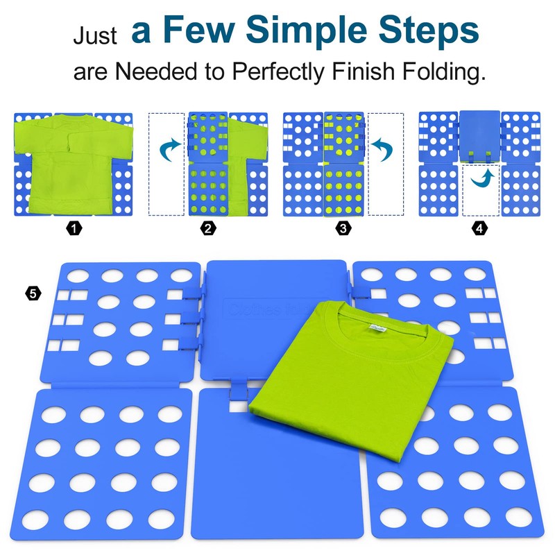 t Shirt Folder Clothes Folding Board Plastic Laundry Folder Home