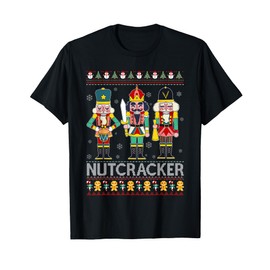 Nutcracker Squad Shirt Funny Ugly Christmas Sweater Xmas T-Shirt