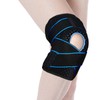 Knee Brace with Side Stabilizers - Adjustable Compression Knee Stabilizer,Gel