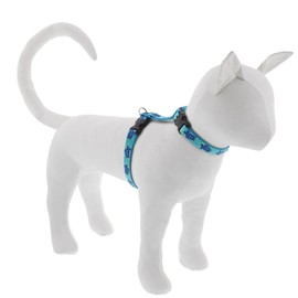 LupinePet Originals 1/2" Turtle Reef 9-14" H-Style Harness for Small Pets