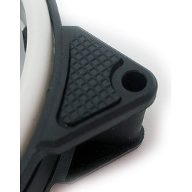 Bgears b-DualRing 120 White Fan with 30 White LEDs Front and Back Lighting Effect at Extreme Airflow of 101 CFM