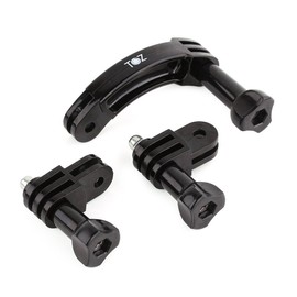 TOZ TZN-S03 Universal Rotary Extension Arm Mount Set for Gopro Hero 7 6 5 4 3 3+ 2 1, GoPro Accessories Kit Extension Arm Adapter Pivot Arm Thumbscrew