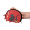 Rikana Godzilla Wallet, Men's, Large Capacity, Coin Purse, Zip Around
