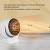 Space Heater Fashionable Simple Safe 800W Electric Desktop Heater for