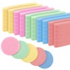 Pack of 120 Compressed Face Sponges Delmkin Round Cosmetic Sponges