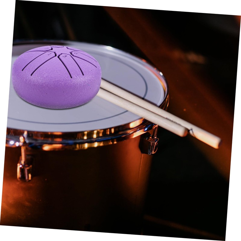 SUPVOX 1 Set Mini Tongue Drum for Adults Note Purple