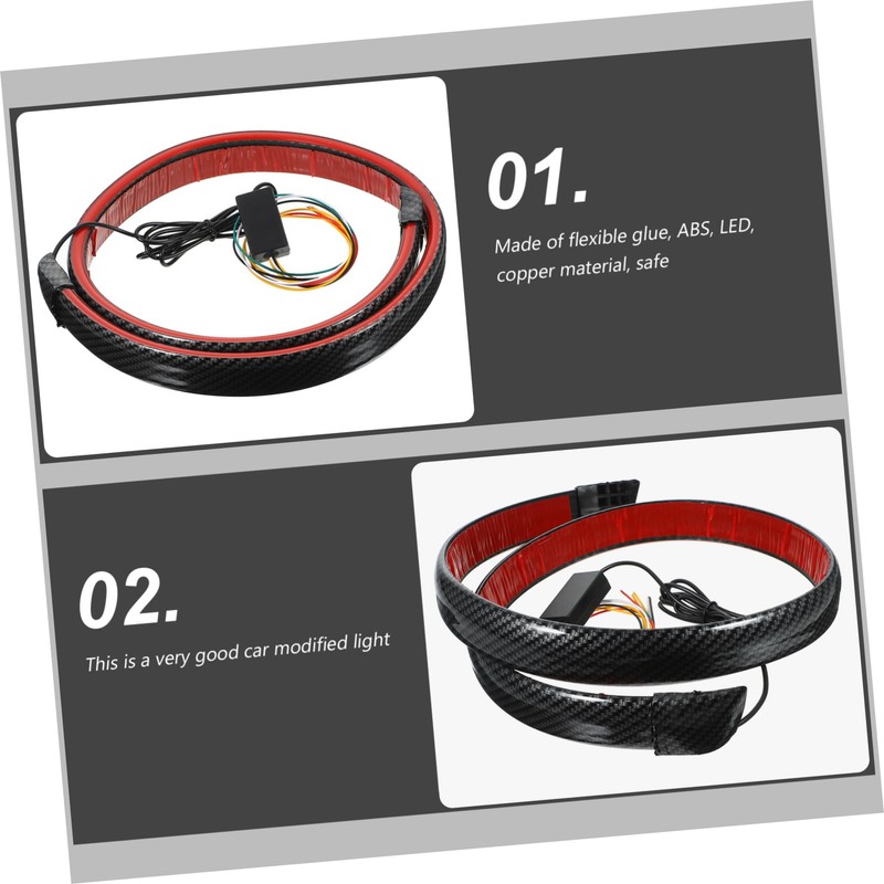 iplusmile Multi-use Led Tail Lamp for Car Spoiler Brake Light