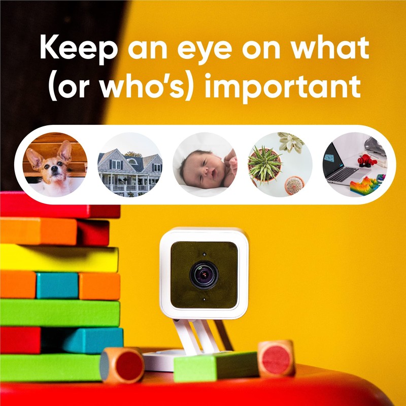 Wyze Cam v3 with Color Night Vision, Wired 1080p HD
