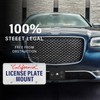 Heavy Duty Front License Plate Frame Compatible with 2015-up Chrysler
