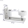 SMARTSTANDARD Sliding Barn Door Floor Guide for Bottom Adjustable Roller