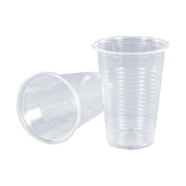 2 UR DOOR Disposable Clear Plastic Cups 500-Pack – 7oz (180ml) for Travel, Weddings, Parties, Picnics, Wine, Juice, Desserts, Vending, and Cold Drinks
