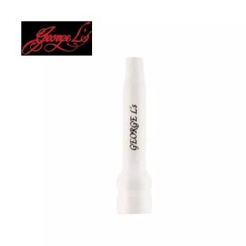 George L's 0.155"  Stress Relief Jacket - Straight Plug Jacket, White