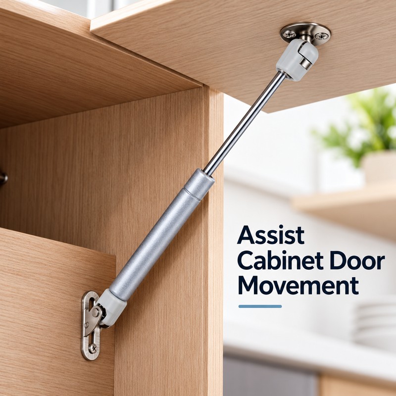 Cabinet Door Gas Spring Strut for Cupboard Lid Support -