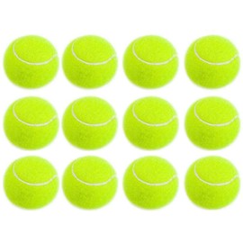 P Store PaulStore 12 Pack Tennis Balls for Outdoor Garden Sports Pet Ball With Bag