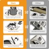 Chibery 20 Pack 1/2" Overlay 3D Soft Close Concealed Hinge