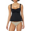TYR SOLID TWISTED BRA TANKINI - (001) BLACK - 10