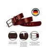 Cartvelli Premium Men's Leather Belt Made in Germany with Gift