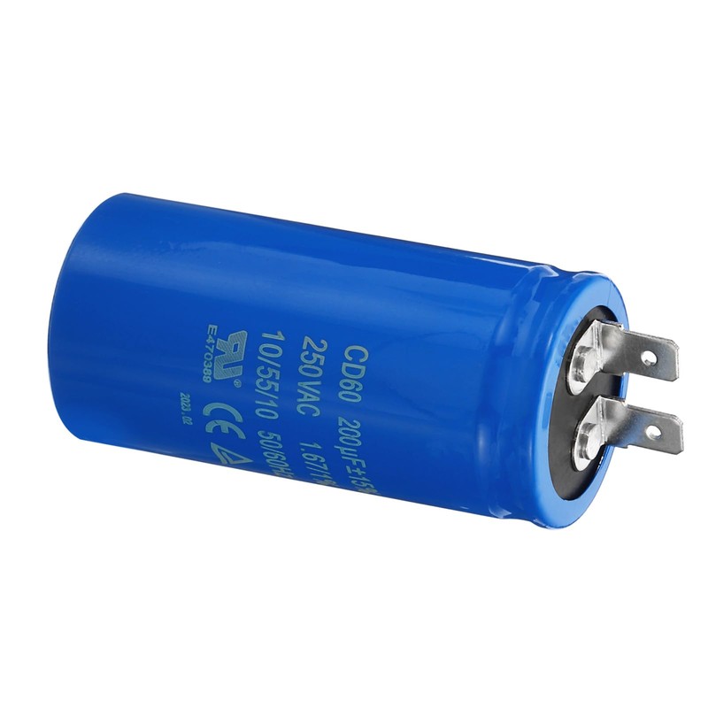 PATIKIL CD60 Run Capacitor 200uF/MFD 250VAC 15% Tolerance 50/60Hz Motor