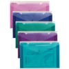 Snopake Foolscap Polyfile Trio [Pack of 5] 3-Part Popper Wallet