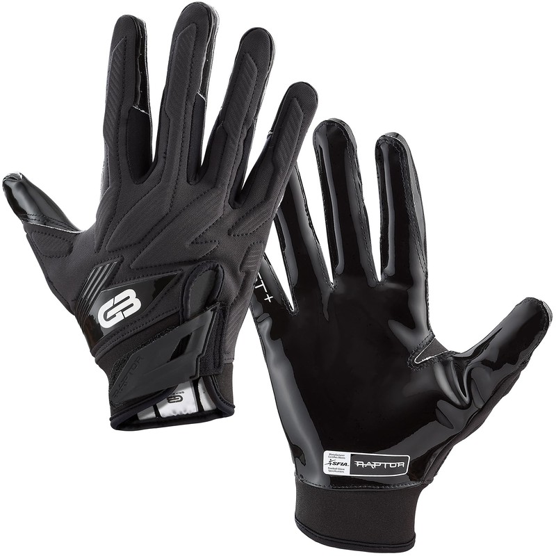 Grip Boost Raptor 2.0 Padded Men's Football Gloves with Boost
