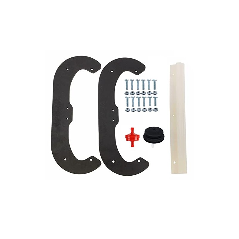 MDAIRC for Toro 84-1980 KIT CCR Powerlite Snowthrower Paddles(84-1980x2), Scraper(75-8780)