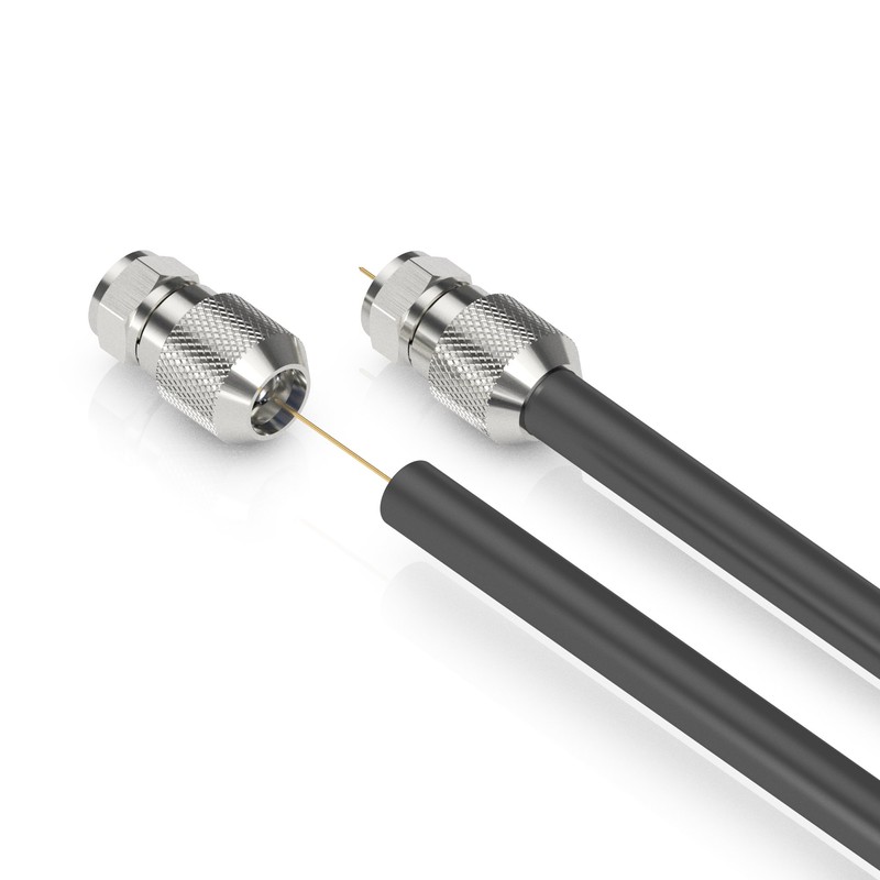 sonero, F-Stecker für Sat-Kabel, Antennen-Kabel, Koaxial-Kabel mit ⌀ 6,5 -
