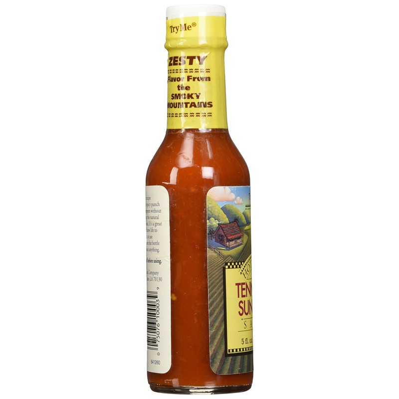 TryMe Tennessee Sunshine Hot Pepper Sauce - 5 oz. (Pack