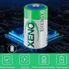 WELLVEUS『20 Pack』XL-050F 1/2 AA 3.6V Lithium Battery for Xeno Energy