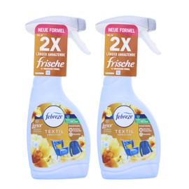 2 x Febreze textile freshener, 500 ml, Lenor Golden Orchid removes odours