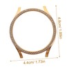 TEHAUX Bling Watch Protective Frame for Watch Elegant Case Cover