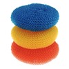 Lola Products Heavy Duty Plastic Mesh Scourers - 3.75" x