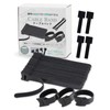 EMARINO Cable Ties for Easy Organization (Black, 19.7 x 7.9