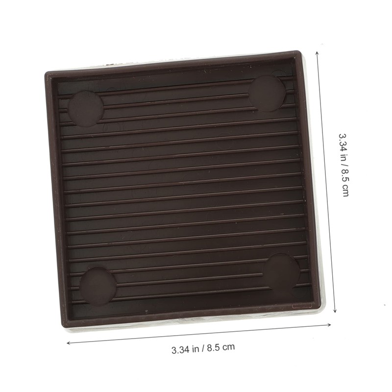 Tofficu 4Pcs Furniture Caster Cups Non Slip Chair Leg Floor