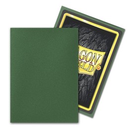 Dragon Shield Matte Standard (100) Card Sleeves - Trading Card Accessories:_Forest Green