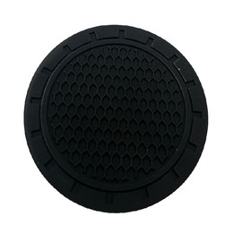 Car Cup Holder Coasters, Set of 2 Anti-Slip Pads, 2.8 x 2.8 Inches, Eco-Friendly & Waterproof Silicone Coasters for Cars - AutoNexusSupply
