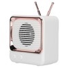 TV Shaped BT Speaker Wireless Lightweight Portable Mini Classic Style