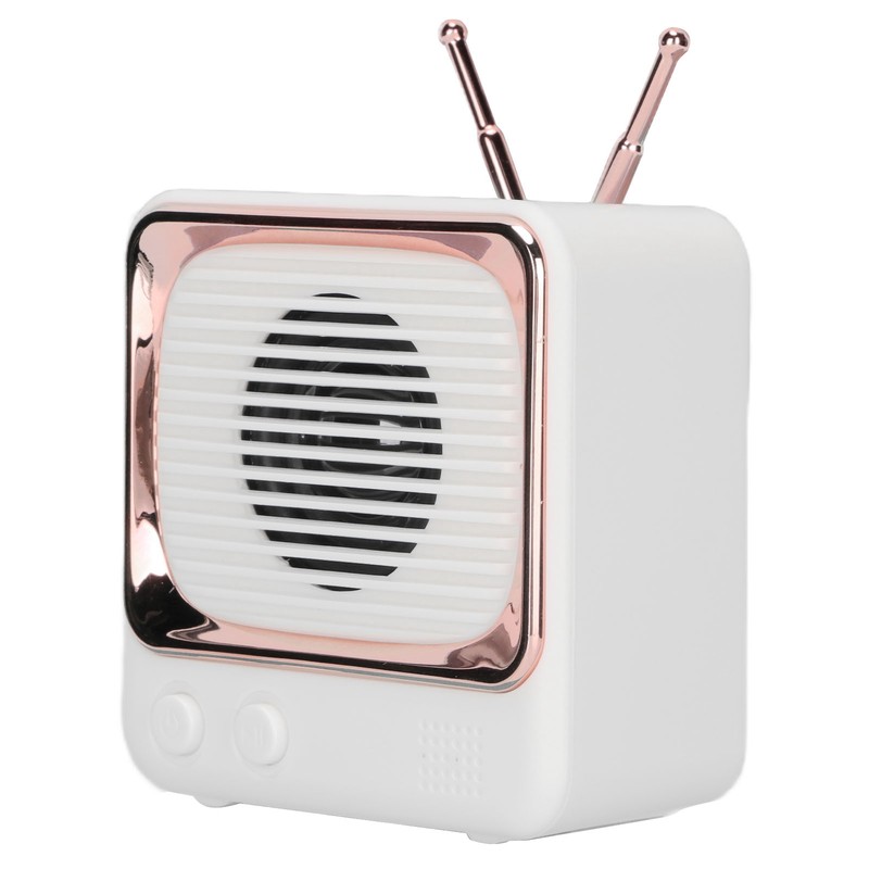 TV Shaped BT Speaker Wireless Lightweight Portable Mini Classic Style