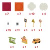 60PC Race Car Track Builder Building Blocks Playset Reversible Racing