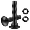 Mywish (20 Sets) 1/4-20 x 1-1/2 Carriage Bolts Screws Round