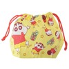 Small Planet Crayon Shin-chan Gusseted Drawstring Shinnosuke and Choco Bichirashi
