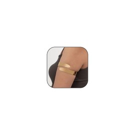 Stocking Stuffers Holiday Outfits for Women 2024 - Gold and Silver Arm Cuff, Upper Arm Snake Wrap Bracelet, Leaf Bangle Jewelry