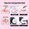 Beetles HEMA-Free Hard Gel Set-Dewy Breeze 0.5 oz Mini Size