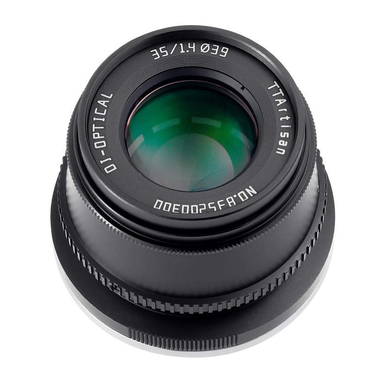 TTArtisan 35mm f/1.4 C Z Mount Nikon Z Black Lens