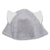 Kontex 55020-007 Imabari Sauna Hat Neko Ear Sauna Hat, gray