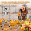 Fruit Cutter Blade Ergonomic Detachable Stainless Steel Sharp Apple Cutter