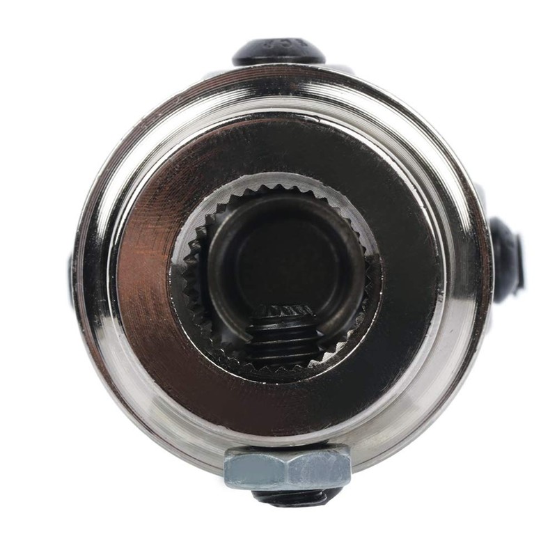 cciyu 11/16"-36 Spline * 3/4" DD Chrome Steering joints Single
