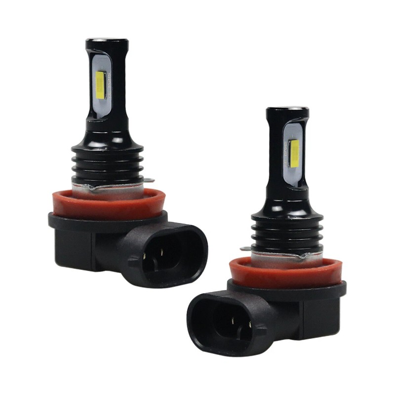 SHENKENUO 8000K Blue LED Headlight Fog Light Bulbs Combo For
