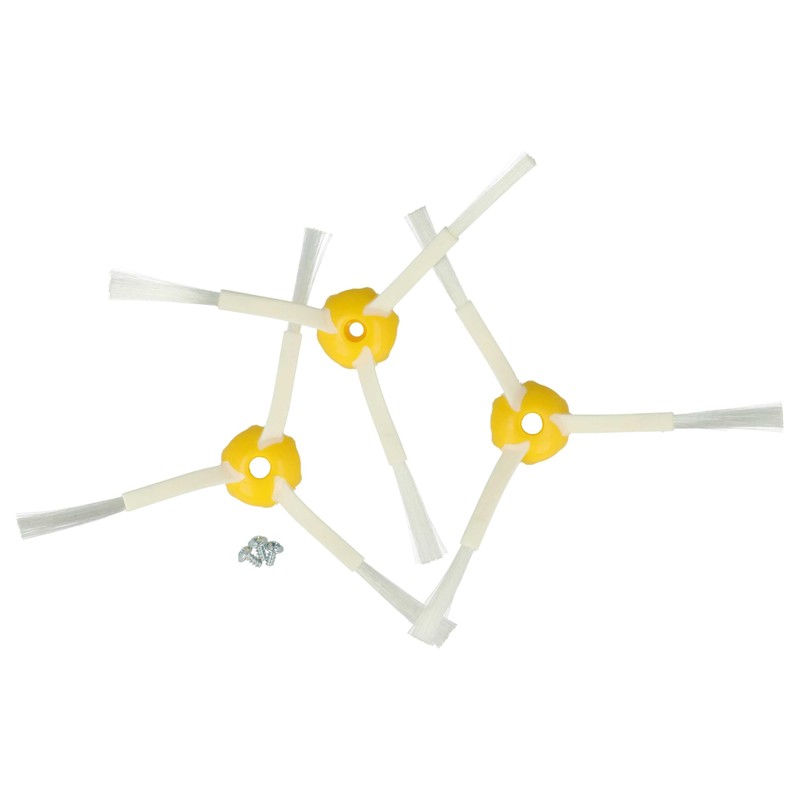 vhbw 3 x Side Brushes Compatible with iRobot Roomba 500