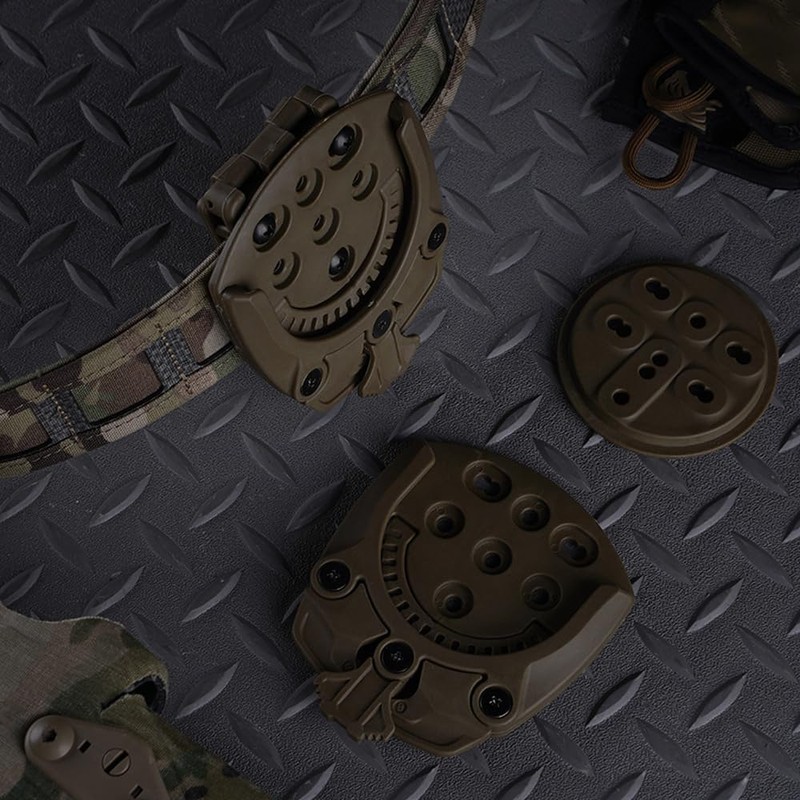 Tactical Pistol Holster Quick Release System with Belt Clip 360